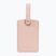 Jmenovka na zavazadla Samsonite Rectangle Luggage Tag X2 pale rose pink