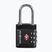 Visací zámek Samsonite Combilock 3Dial Tsa Light black