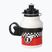 Dětská láhev na kolo Polisport Race 350 ml Junior + košík white/red