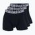 Pánské boxerky CR7 Basic Trunk 3 pack black