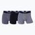 Pánské boxerky CR7 Basic Trunk 3 páry multicolour