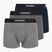 Pánské boxerky CR7 Basic Trunk 3 pack multicolour