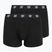 Pánské boxerky CR7 Fashion Trunk 2 pack black
