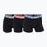 Pánské boxerky CR7 Basic Trunk 3 pack black