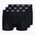 Pánské boxerky CR7 Basic Trunk 5 párů black