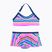 Dětské dvoudílné plavky Barva Dětská sukně AOP Bikiny růžovo-modré CO7201077553