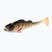 Mikado Real Fish 4ks černo-oranžové gumové návnady PMRFP-9.5-PERCH-N