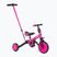 Milly Mally 4v1 tříkolka Optimus Plus růžová