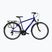 Pánské trekingové kolo KROSS Trans 1.0 navy blue/silver/gloss