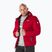 Pánská zimní bunda Pitbull West Coast s kapucí Seacoast červená
