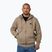 Pánská mikina Pitbull Small Logo Hooded Zip pale sand