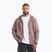Pánská mikina Pitbull Lancaster 2 Hooded Zip Sweatshirt washed burgundy