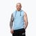 Pánská tréninková mikina Pitbull Mercado Hilltop Sleeveless Hooded light blue