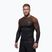 Pánský rashguard s dlouhým rukávem Pitbull Belt Rashguard brown