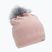 Dámská zimní čepice 4F růžová H4Z22-CAD009