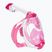 Dětská celoobličejová maska na šnorchlování AQUASTIC KAI Jr růžová
