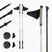 Hůlky na nordic walking KADVA Halna nastavitelné zelené