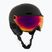 Lyžařská helma ATTABO Avens 2.0 Visor black