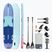 Sada paddleboard SUP nafukovací AQUASTIC Tourer 12'0" 2-os modrý
