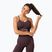 Tréninková podprsenka Carpatree Allure Seamless berry brown