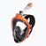 Celoobličejová šnorchlovací maska AQUA-SPEED Spectra 2.0 černá/oranžová