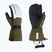 Lyžařské rukavice Viking Norvik Pro Lobster Freeride olive/white