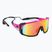 Sluneční brýle GOG Annapurna matt neon pink/black/polychromatic red