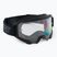 Cyklistické brýle Leatt Velocity 4.5 stealth / clear 8023020470