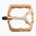 Cyklistické pedály Leatt AllMnt 6.0 Flat frost bronze