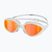 Plavecké brýle BuddySwim OzeanX Mirror white / orange