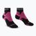 Dámské trekingové ponožky Bridgedale Hike Midweight Performance Ankle black/pink