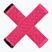 Gripy na řídítka Lizard Skins Single-Clamp Strata neon pink