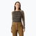 Dámská termoakční mikina Helly Hansen Lifa Merino Midweight Graphic Crew sepia houndstooth aop
