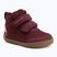 Dětské barefoot boty Viking Alv Barefoot Mid 2V Waterproof burgundy