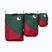 Sada organizérů  Ticket To The Moon Travel Cube Set 3 szt. burgundy/dark green