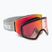 Lyžařské brýle Bliz Flow matt light grey/brown red multi/pink