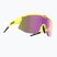 Cyklistické brýle Bliz Breeze S3+S1 matné neonově žluté/hnědé fialové multi/růžové