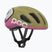 Cyklistická helma POC Amidal olivine green matt/thulite pink matt