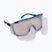 Brýle na kolo POC Devour opal blue translucent/clarity trail silver