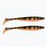 Strike Pro Pig Shad Tournament gumová nástraha 2 ks černá/zlatá TEV-SP172M-140