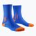 Pánské běžecké ponožky X-Socks Run Perform Crew twyce blue/orange