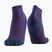 Ponožky X-Socks Run Discover Ankle neobergine/x černá