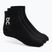 Ponožky On Running Logo Sock Mid 3 pary black