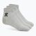 Ponožky On Running Logo Sock Mid 3 pary heather gray