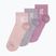 Ponožky On Running Logo Sock Mid 3 pary mauve/lavendula