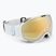 Lyžařské brýle SCOTT Faze II LS white/soft pink/light sensitive bronze chrome