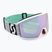 Lyžařské brýle SCOTT Ambit white/mint green/amp lavender chrome
