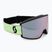 Lyžařské brýle SCOTT Ambit Compact glow green/amp lavender chrome