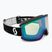 Lyžařské brýle SCOTT Ambit Compact black/white/amp aurora green chrome