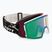 Lyžařské brýle SCOTT React Light Sensitive granite black/white/amp red chrome